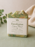 Eucalyptus Citrus Mint – Artisanal Herbal Shea Butter Soap