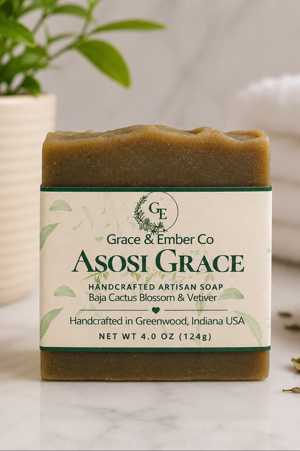 Asosi Grace – Herbal Haitian Asosi Tea Artisanal Soap