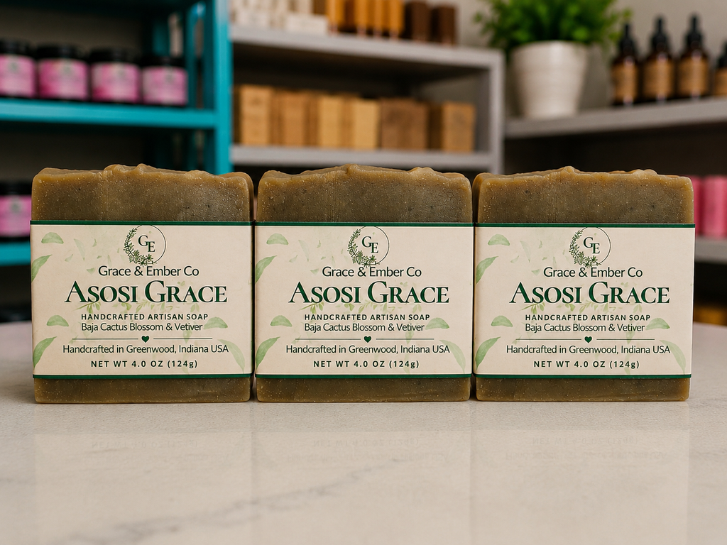 Asosi Grace – Herbal Haitian Asosi Tea Artisanal Soap