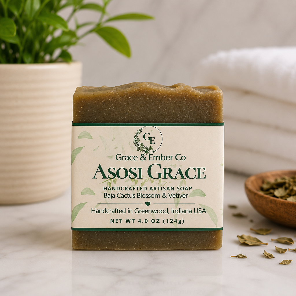 Asosi Grace – Herbal Haitian Asosi Tea Artisanal Soap