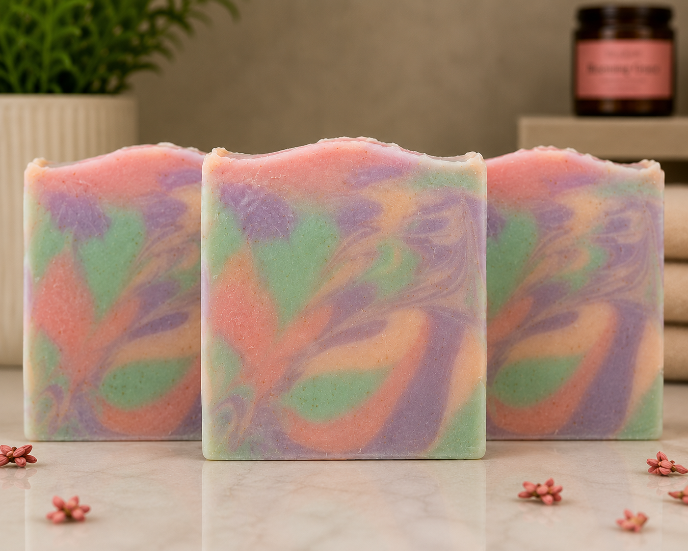 Blooming Grace – Heritage Lard & Shea Butter Artisanal Soap