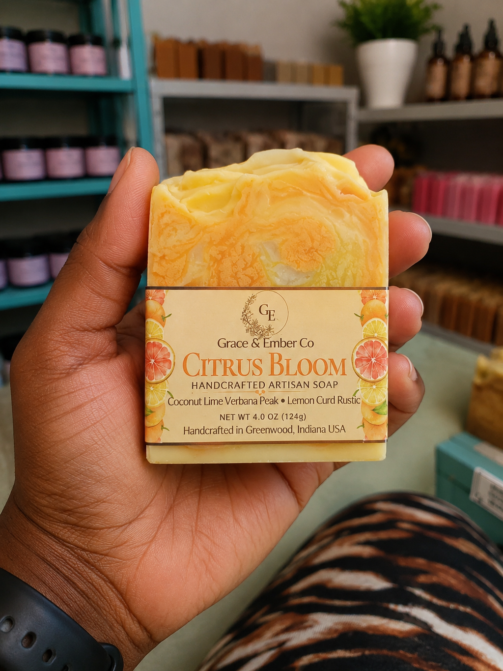 Citrus Bloom Artisanal Soap