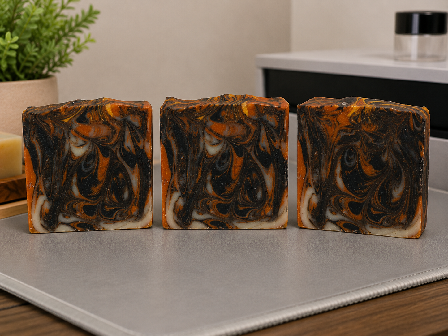 Ember Noir – Heritage Lard & Avocado Artisanal Soap