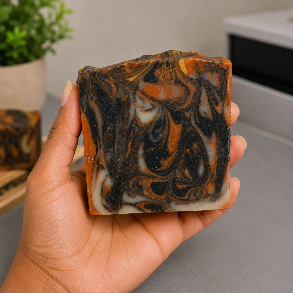 Ember Noir – Heritage Lard & Avocado Artisanal Soap