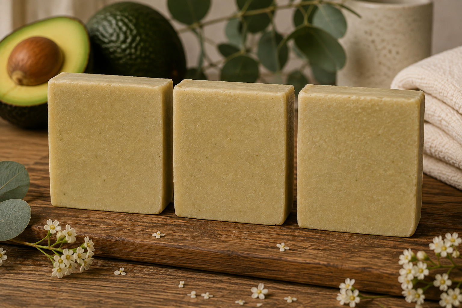Avocado Grace Artisan Soap | Nourishing Handmade Soap for Soft, Healthy Skin
