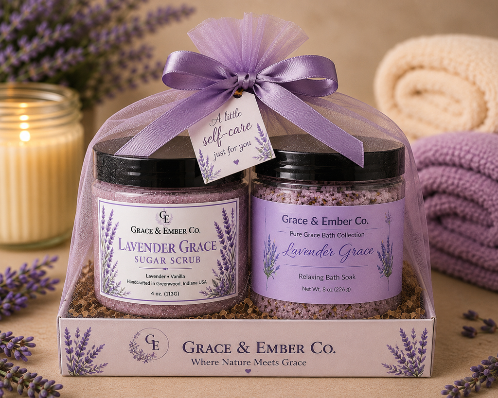 Lavender Grace Spa Gift Set