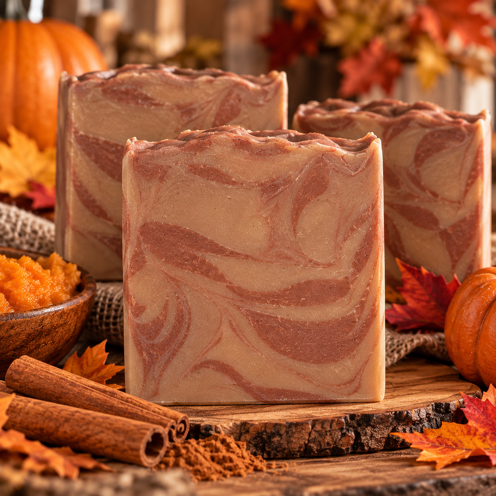 Autumn Grace | Fresh Pumpkin Tallow Artisan Soap