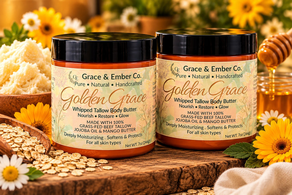 Golden Grace Unscented Tallow Lotion