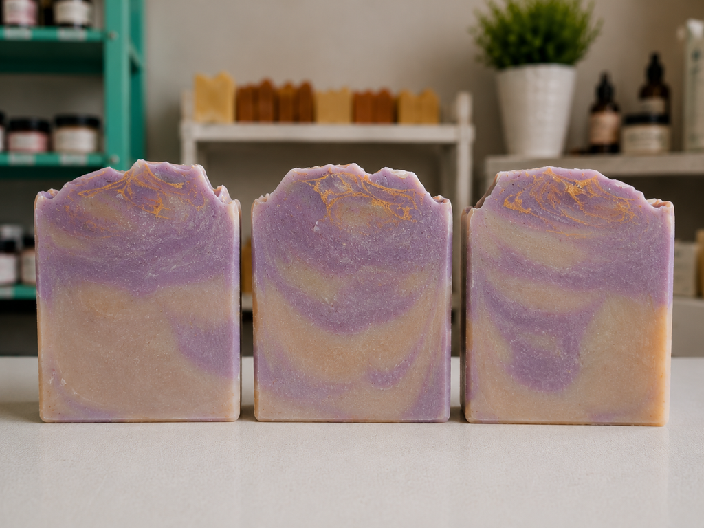 Lavender Grace – Artisanal Goat Milk & Tallow Soap