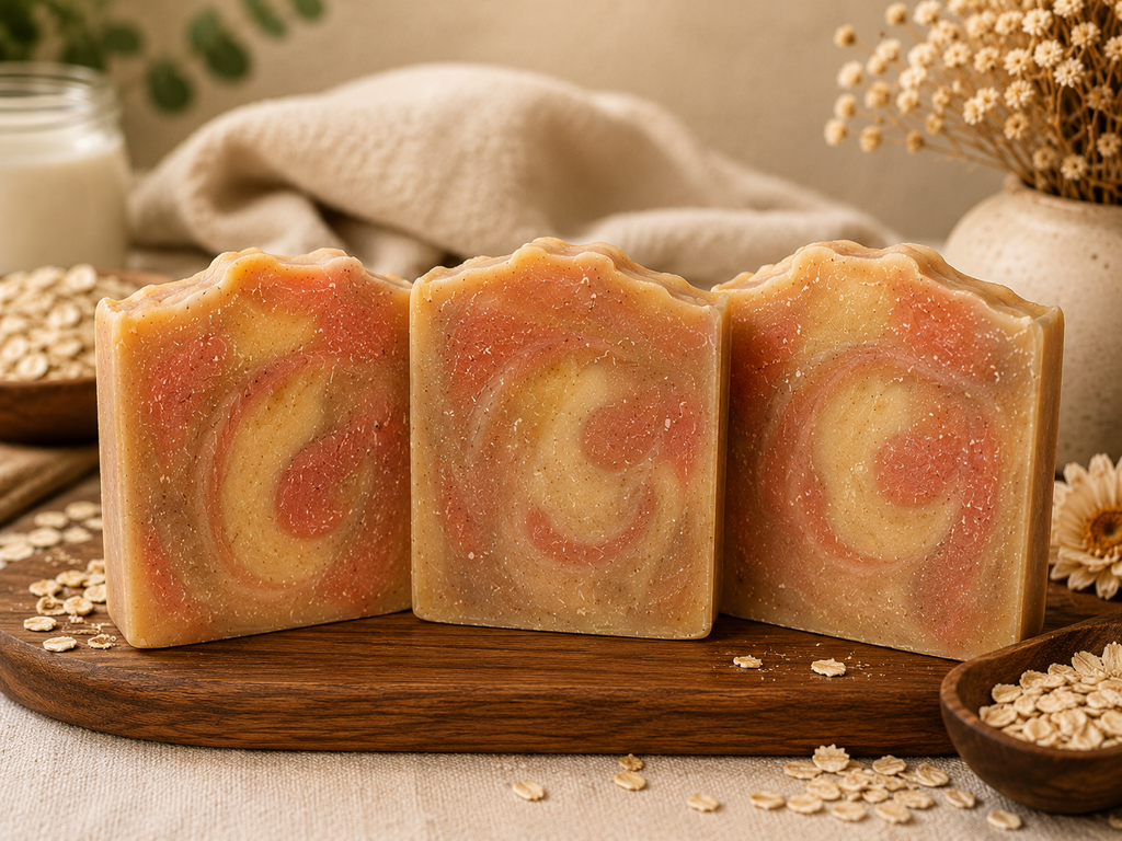 Oat Comfort Turmeric Goat Milk & Tallow Soap